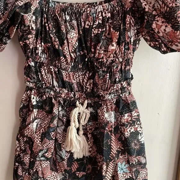 Ulla Johnson Alegria Playsuit Romper Rosewood